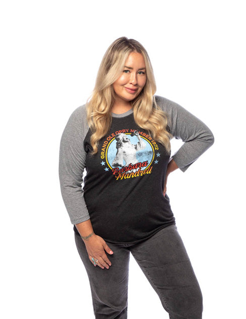 Barbara Mandrell Portrait Raglan