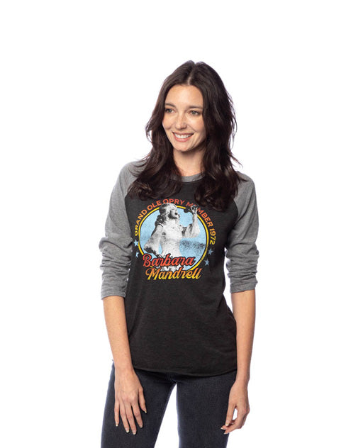 Barbara Mandrell Portrait Raglan