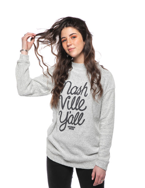 Wildhorse Nashville Y'all Mock Neck Women's Sweatshirt