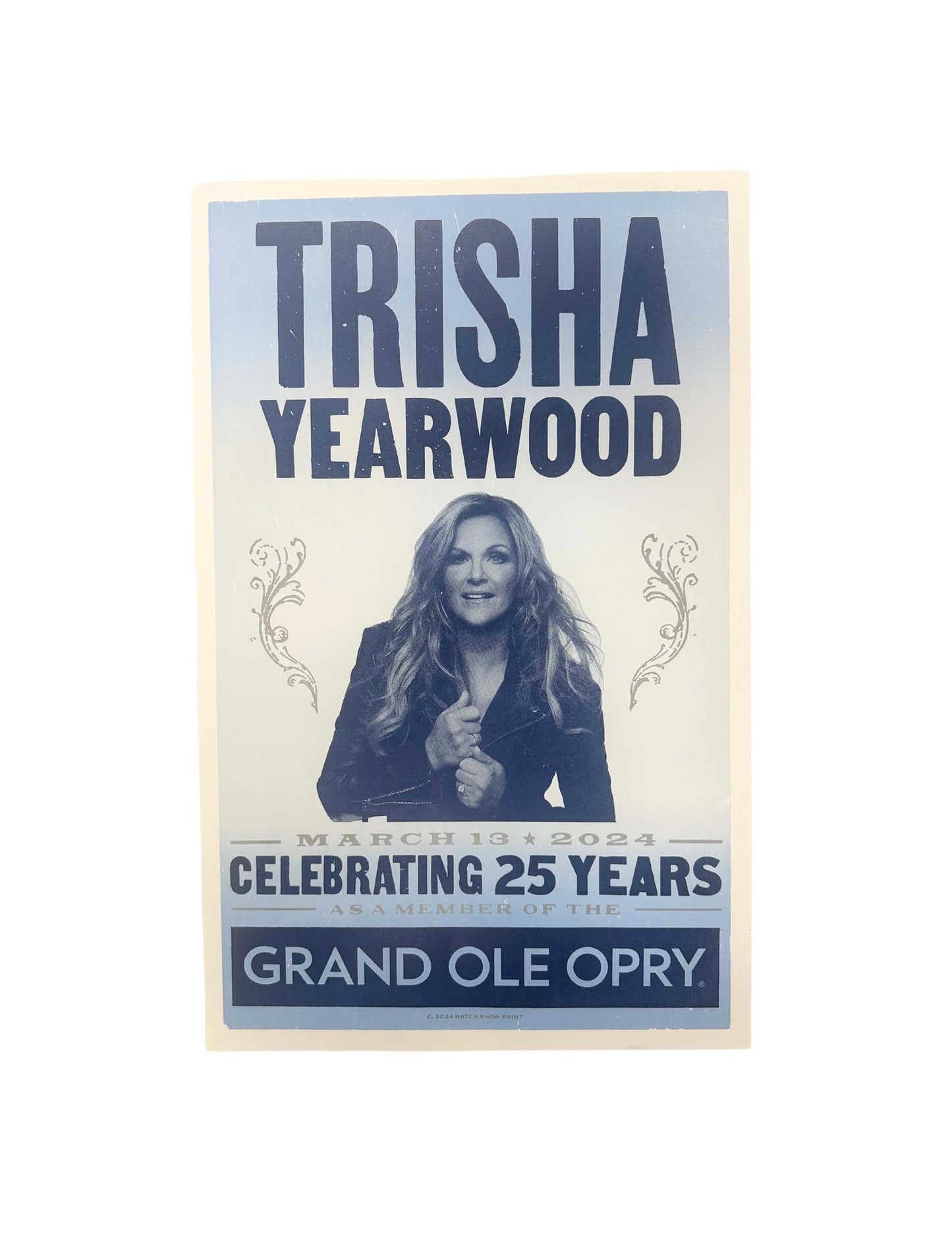 Trisha Yearwood 25th Anniversary Hatch Show Print