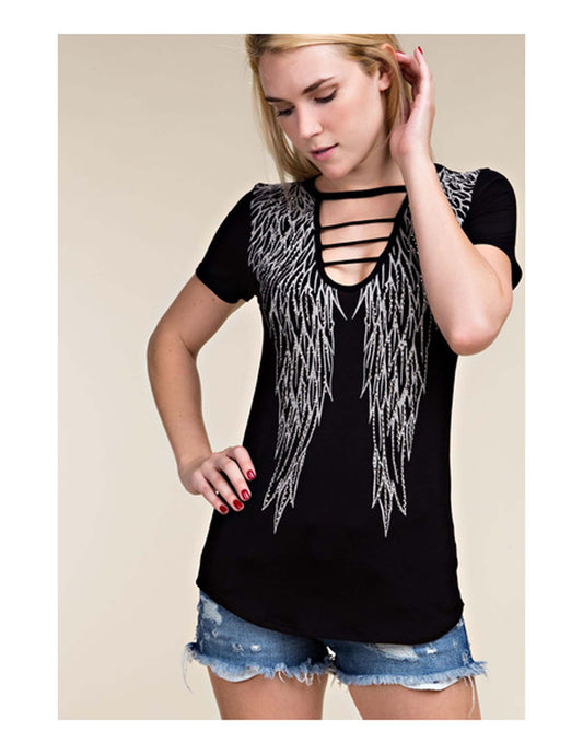 Bling Wings Tee