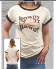 Howdy Howdy Hat Tee