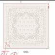 Opry Paisley Traveler Bandana in Cream