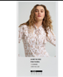 Wrangler x Lainey Wilson Folk Floral Ruffle Blouse