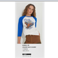 Wrangler x Lainey Wilson Country Stays Country Baseball Raglan Tee