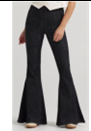 Wrangler x Lainey Wilson Pull On Bell Bottom Washed Black