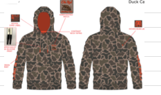 Ole Red Youth Blake's Camo Hoodie