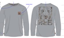Ole Red Blake's Camo Long-Sleeve T-Shirt