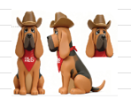 Ole Red Rubber Hound Dog