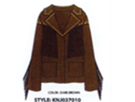 Kittenish Suede Fringe Jackets