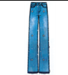 Kitenish Rhinestone Baggy Jeans
