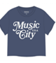 Nashville Women's Music City USA Crop Tee