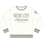 Nashville Music City Varsity Crew Fleece