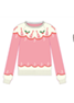 Hallmark x Opry Guitar Fair Isle Sweater