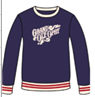 Opry 100 Retro Logo Varsity Crew Fleece