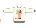 Hallmark x Opry Boot Sequin Fleece