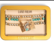 Lainey Wilson Tin Beaded Charm Stretch Bracelet