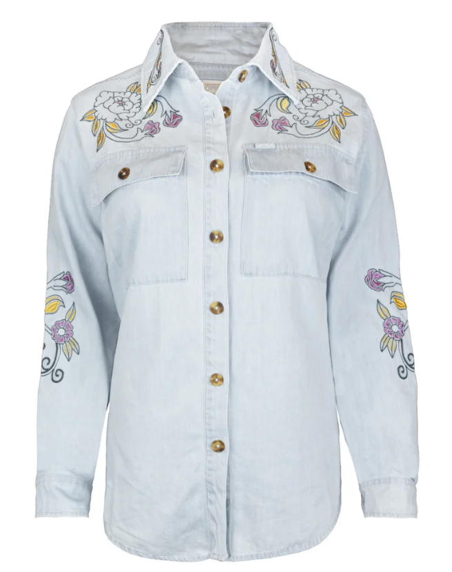 Opry Oversized Denim Shirt