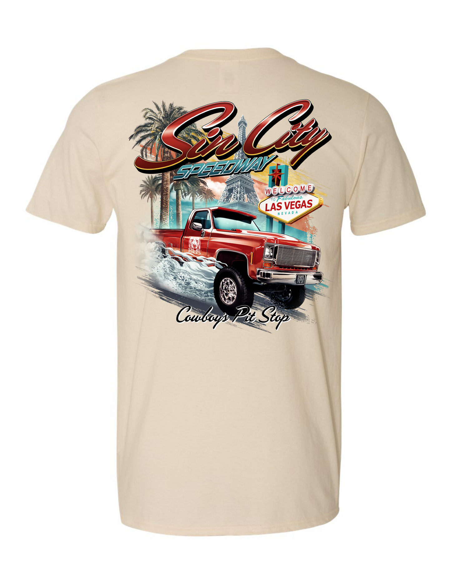 Ole Red Vegas Sin City Speedway Tee