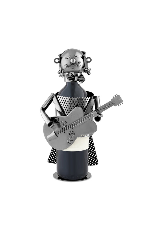 Electric Guitarist Wine Bottle Holder