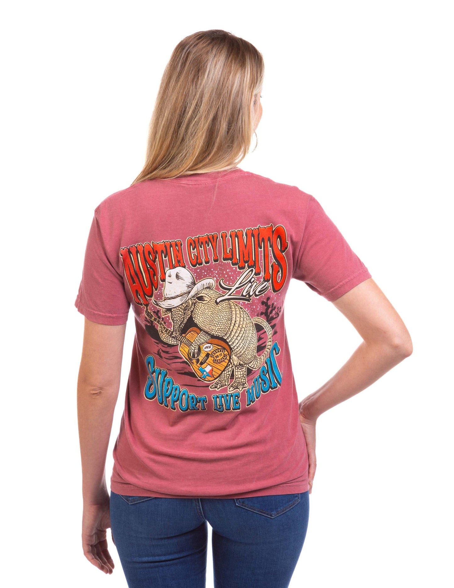 ACL Live Cowboy Armadillo Pocket T-Shirt