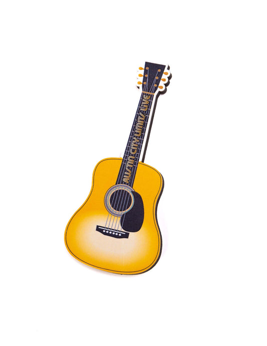 ACL Live Guitar Shaped Magnet