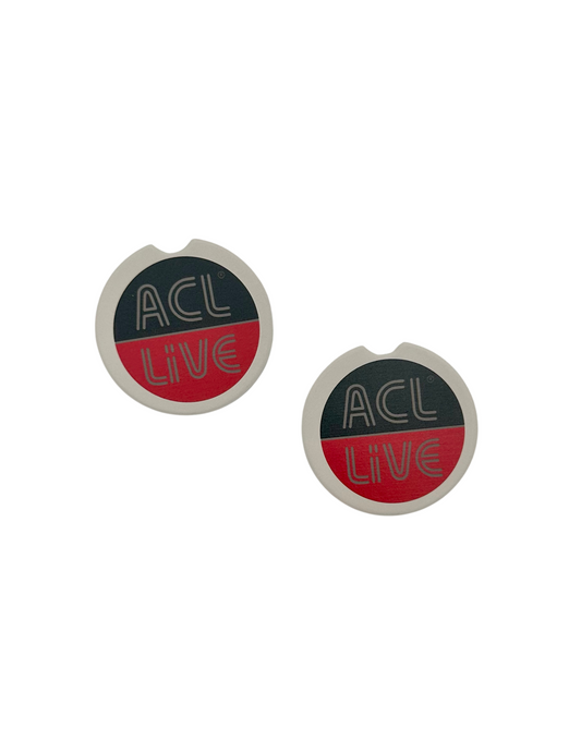ACL Live Logo Car Coaster Set