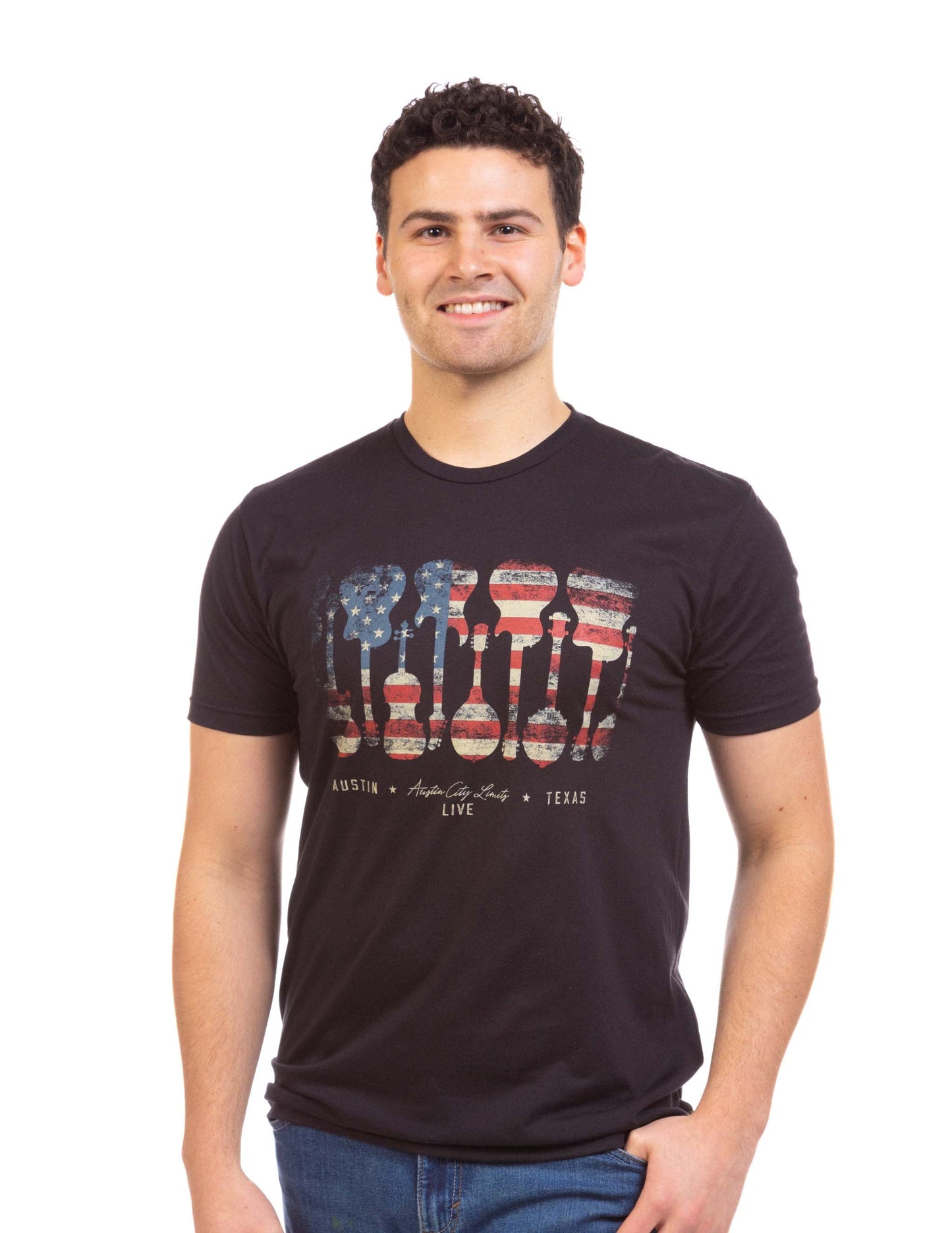 ACL Live Patriotic Guitars and Banjos T-Shirt