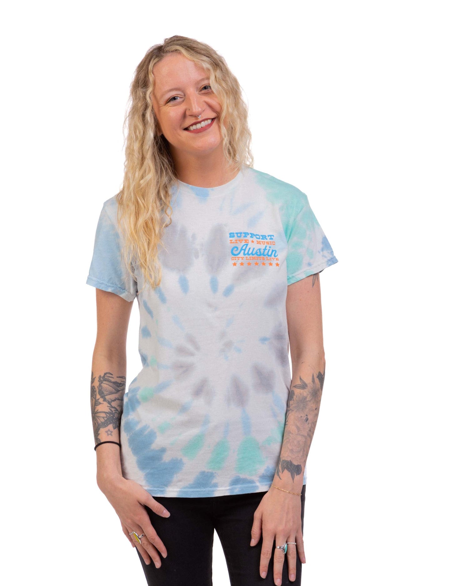 ACL Live Support Live Music Tie Dye T-Shirt