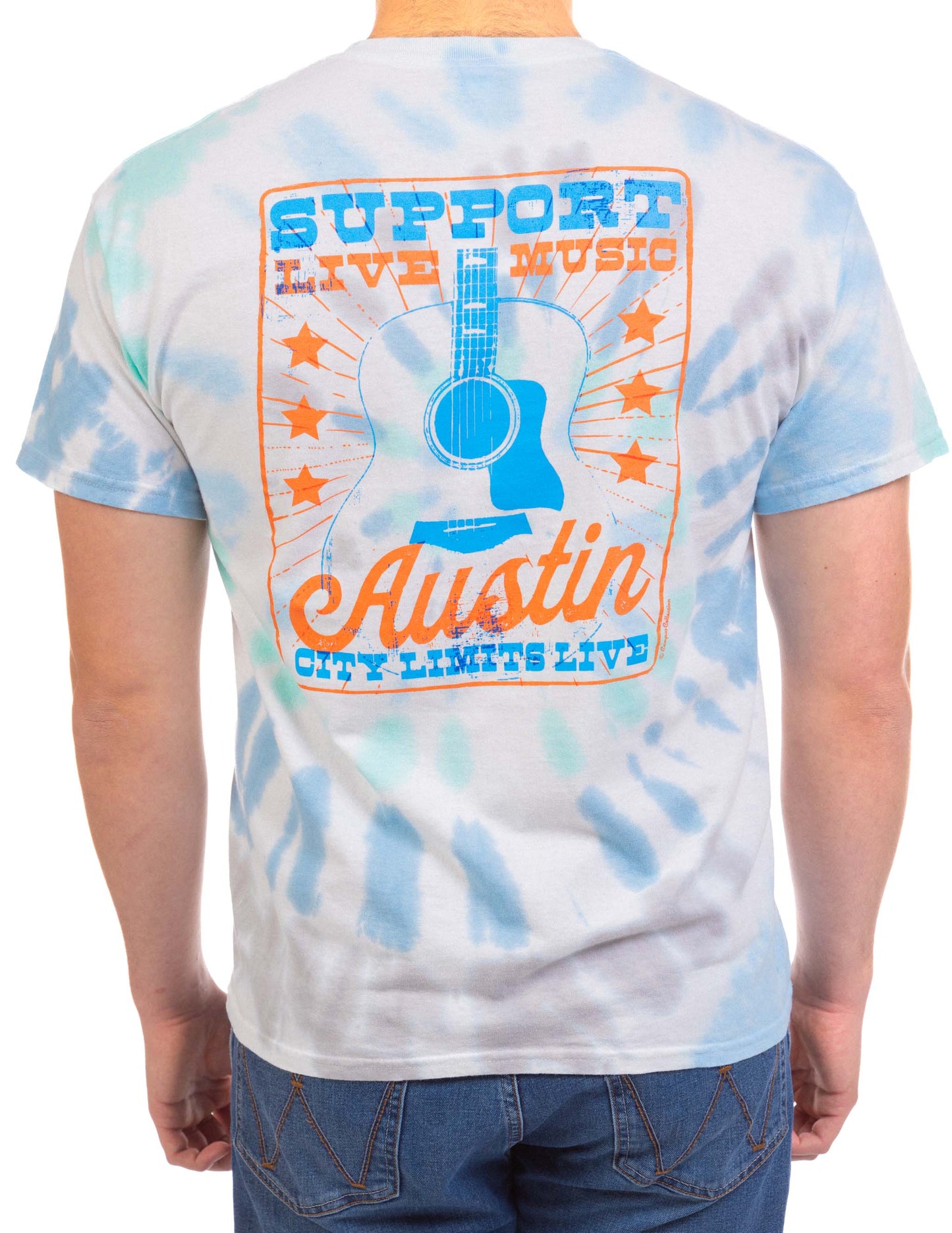 ACL Live Support Live Music Tie Dye T-Shirt