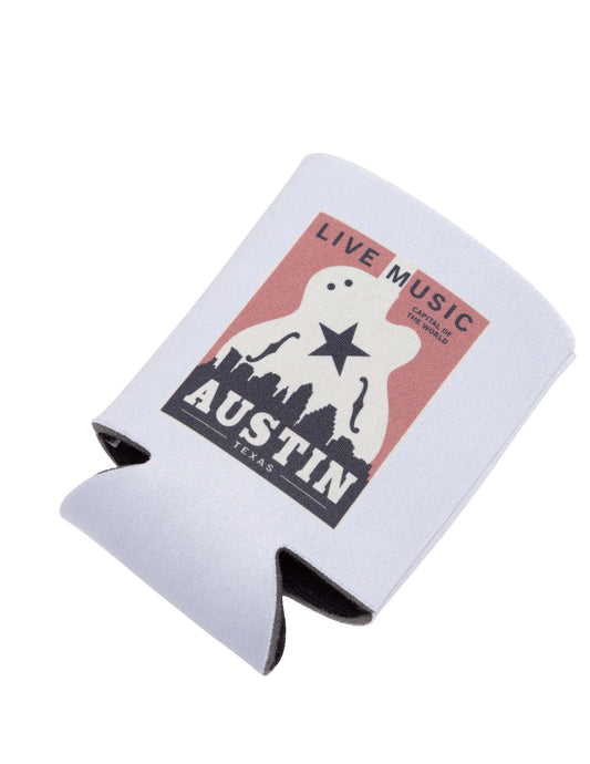 Austin Guitar Poster Koozie
