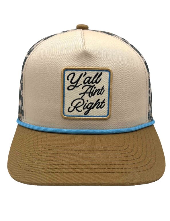 Ole Red Leopard Y'All Ain't Right Hat