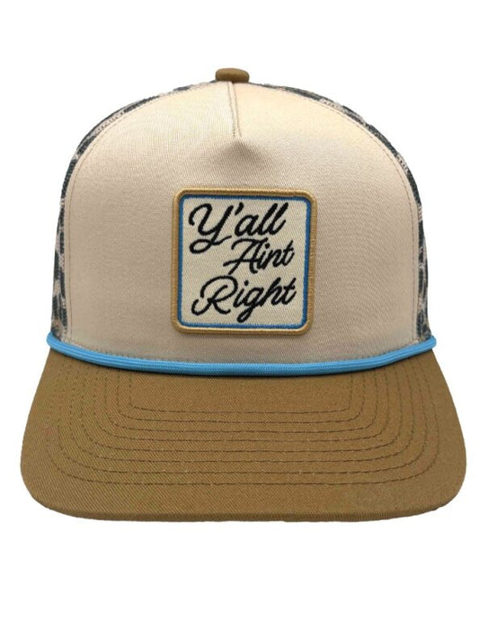 Ole Red Leopard Y'All Ain't Right Hat