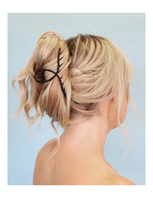 Black Lasso Claw Clip