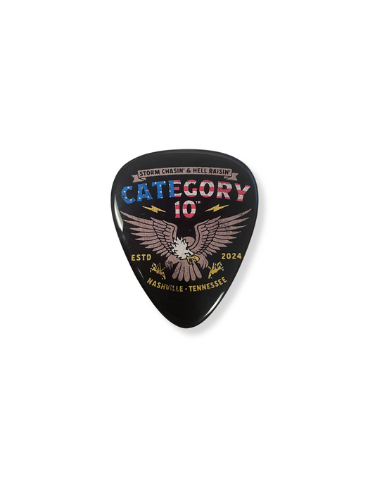 Category 10 Eagle Guitar Pick Magnet