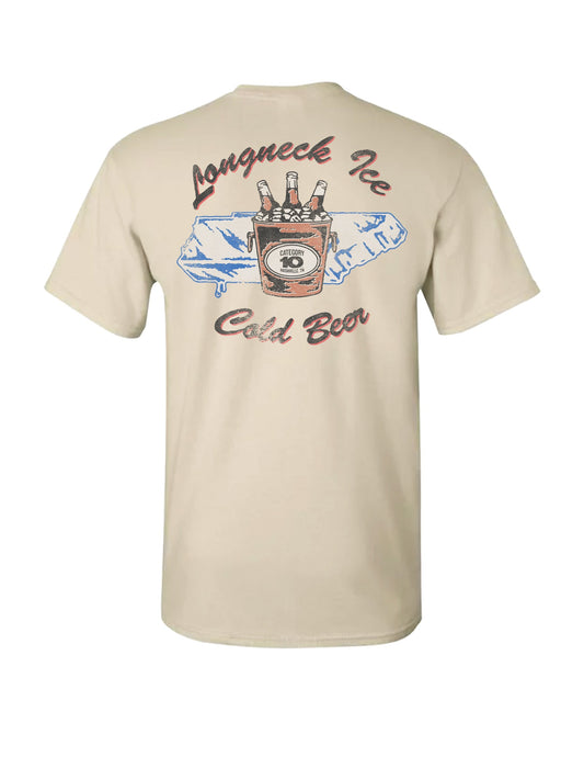 Category 10 Longneck Ice Cold Beer Tennessee State T-Shirt