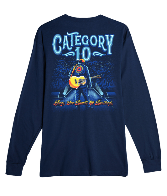 Category 10 Luke Combs Stage Long Sleeve T-Shirt