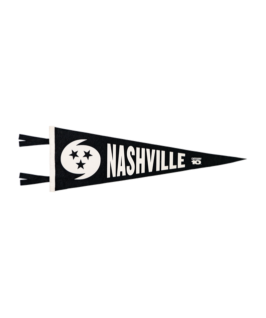 Category 10 Nashville Felt Oxford Pennant Banner