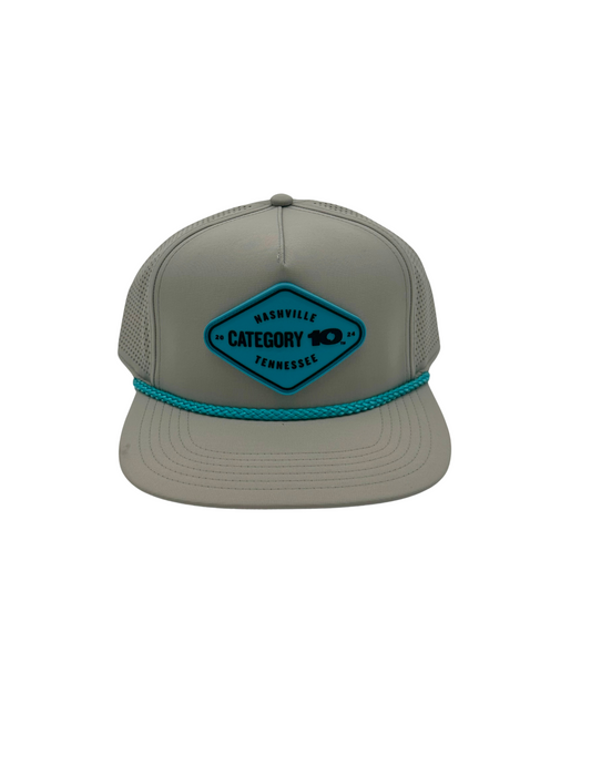 Category 10 Silicone Patch Hat