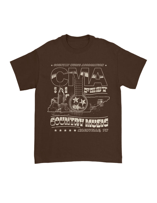 CMA Fest Country Outline T-Shirt