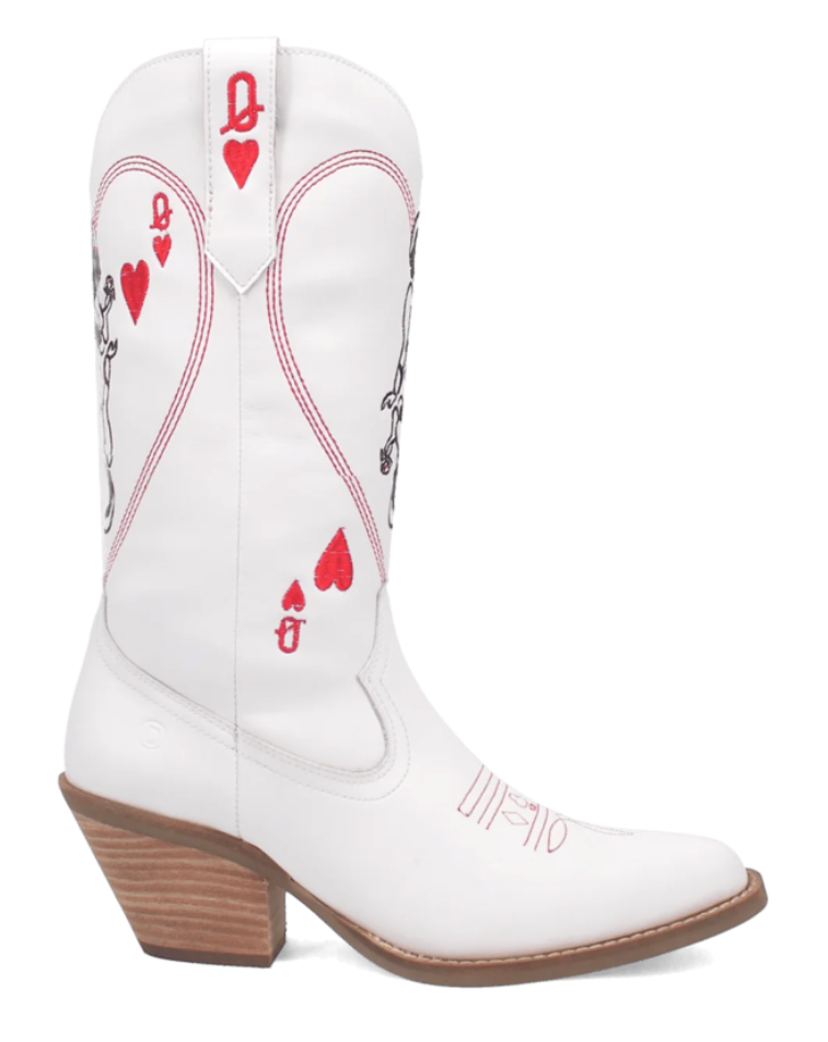 Queen of Hearts Boots by Dingo