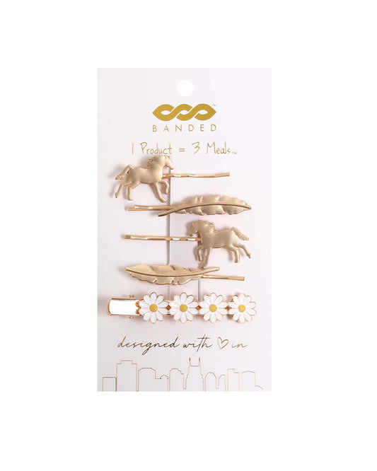Daisy Fields 5 Piece Hair Accessories Set by Banded
