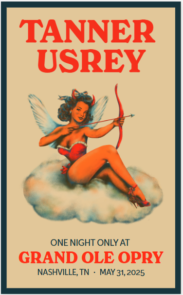Tanner Usrey Post Show Event Poster