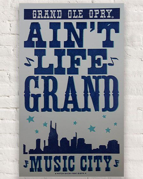 Hatch: Grand Ole Opry Ain't Life Grand