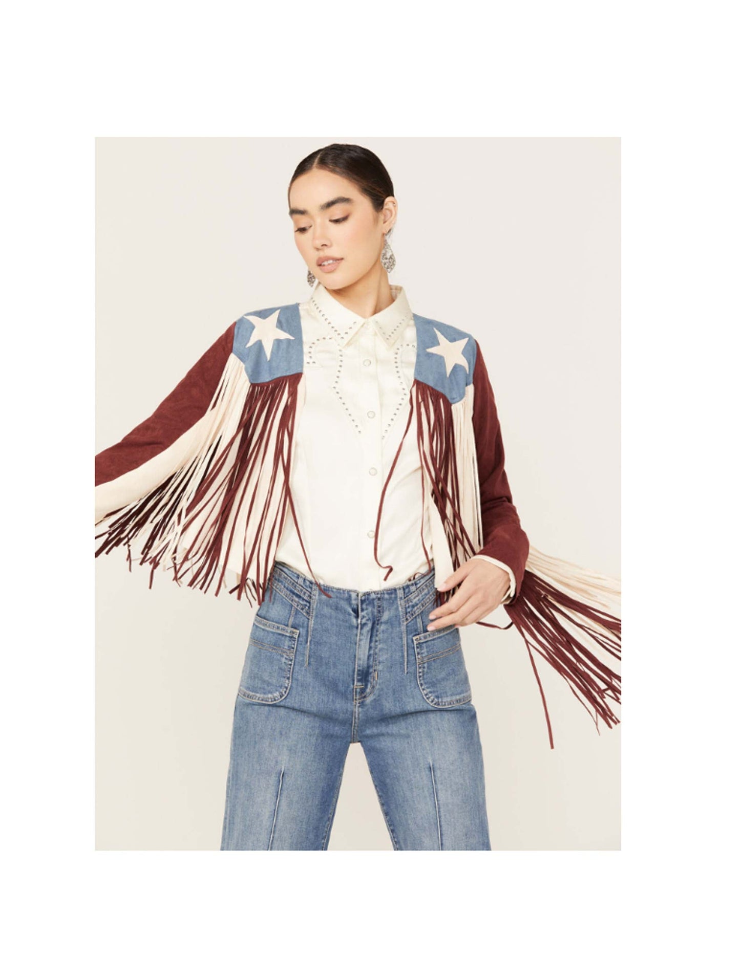 Western Star Fringe Jacket