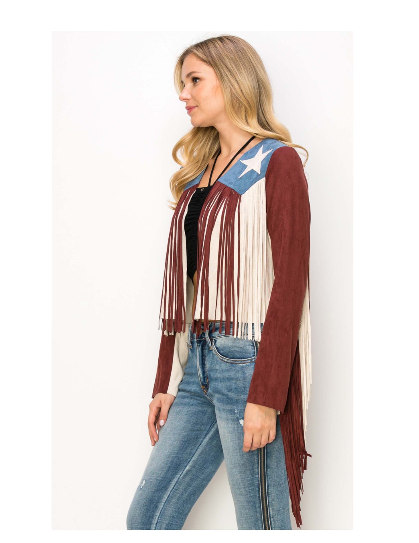 Western Star Fringe Jacket