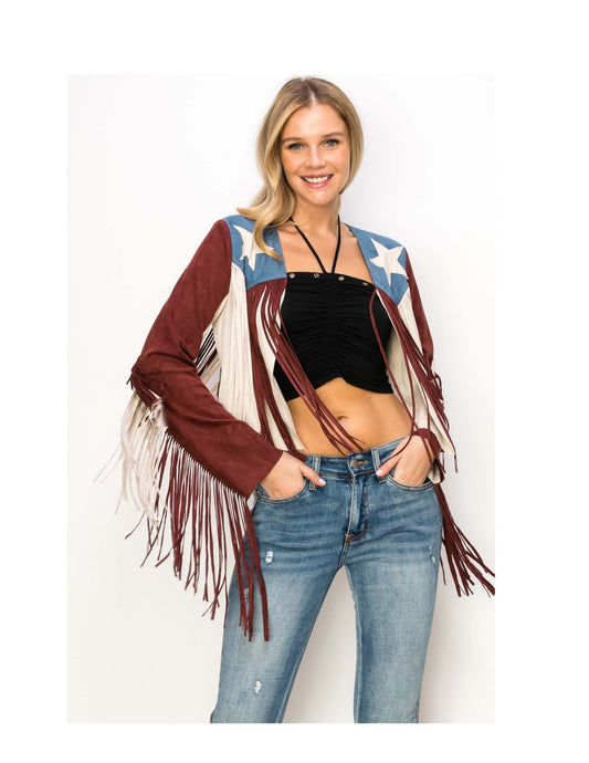 Western Star Fringe Jacket