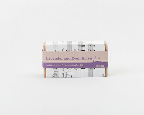 Lavendar and Ever, Amen Soap Bar