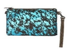 Cowhide Leather Clutch
