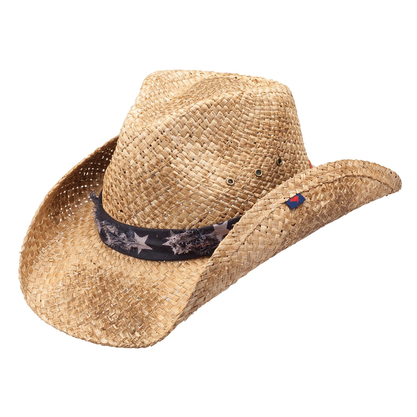 Hadley Star Band Straw Cowboy Hat